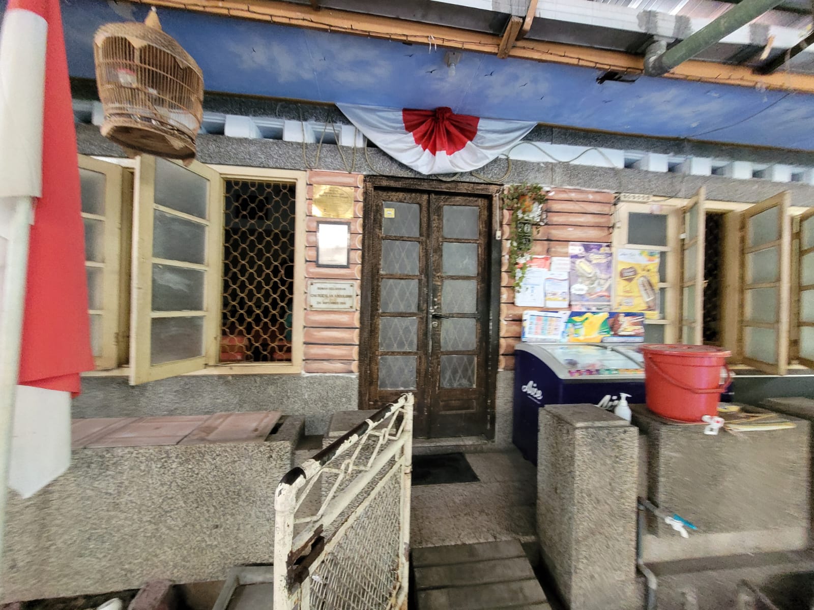 rumah kelahran Bapak DR H ROeslan ABdul Gani