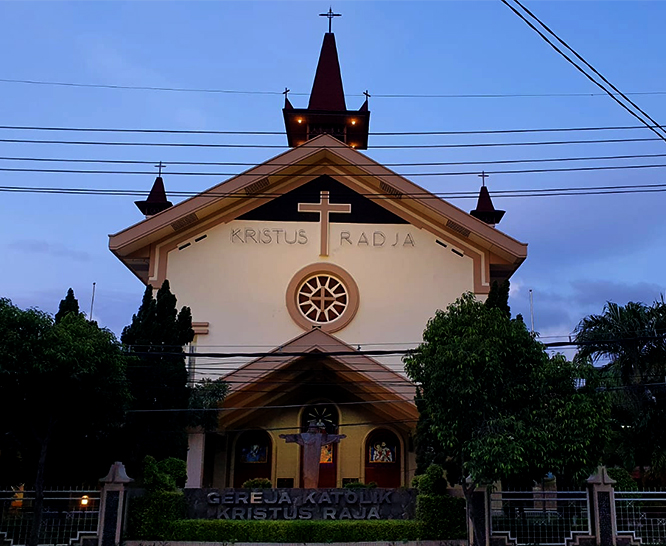 gereja katolik kristus radja